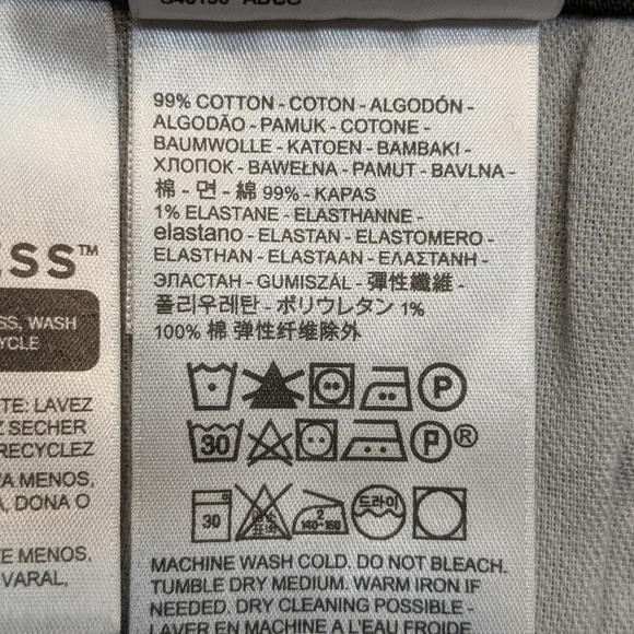 Levi's 514 Straight Leg Men's 42x32 Black Jeans Stretch Cowboy Denim Classic NWT - Picture 9 of 12